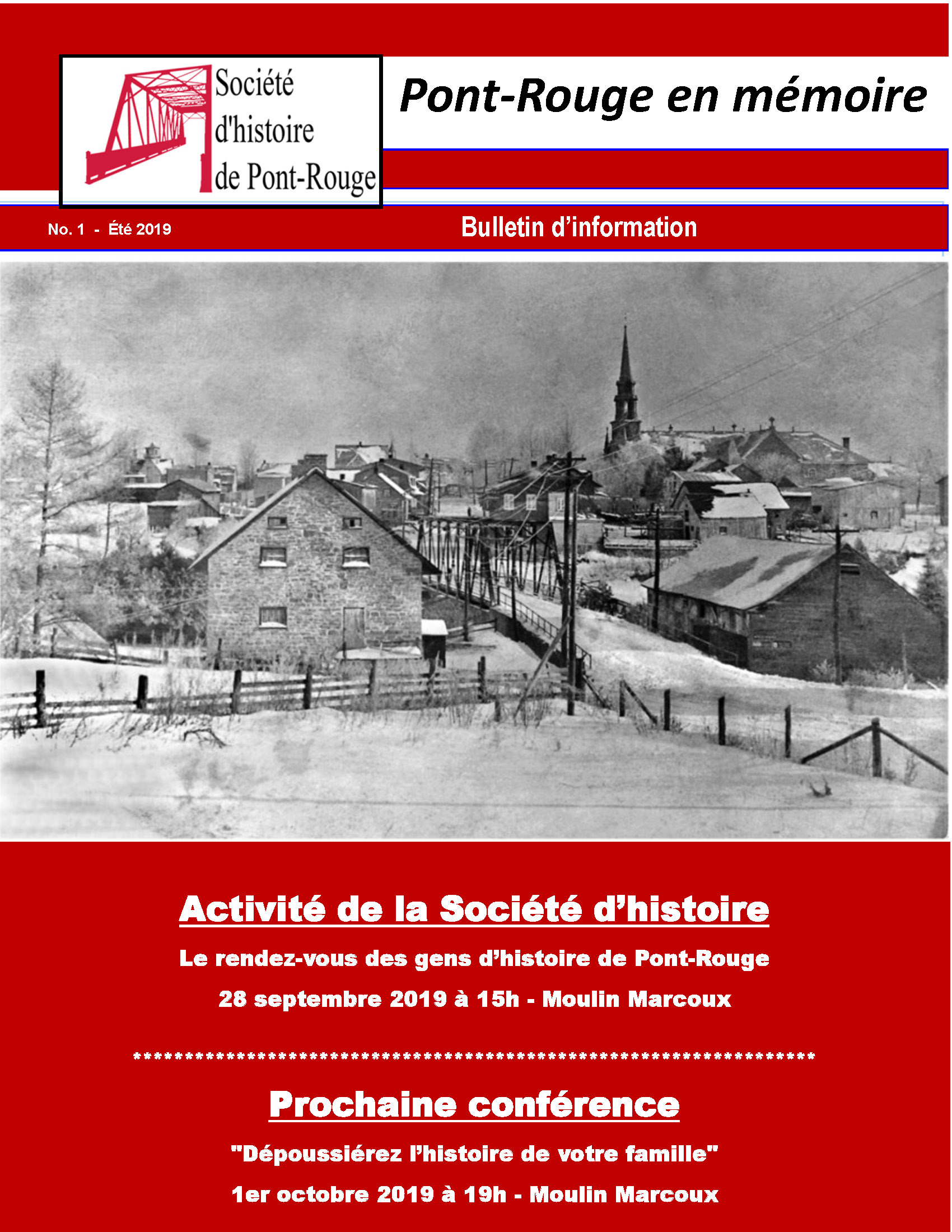 Société d'histoire de Pont-Rouge