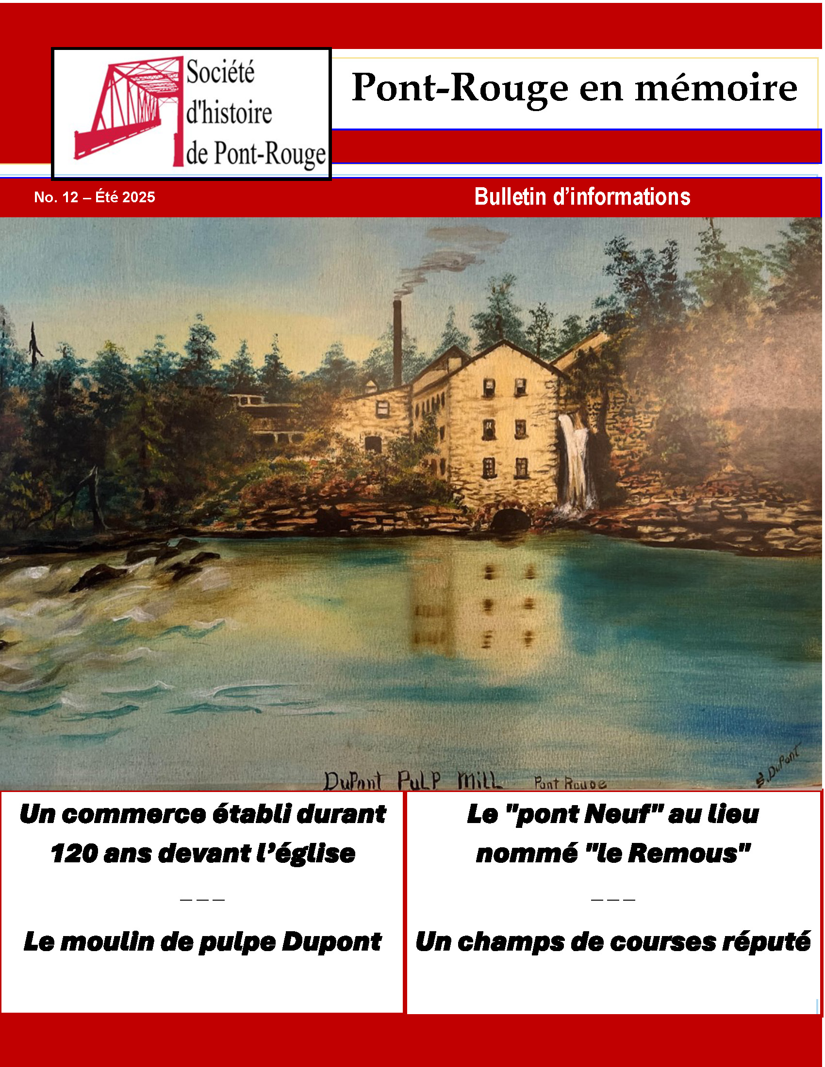 Société d'histoire de Pont-Rouge