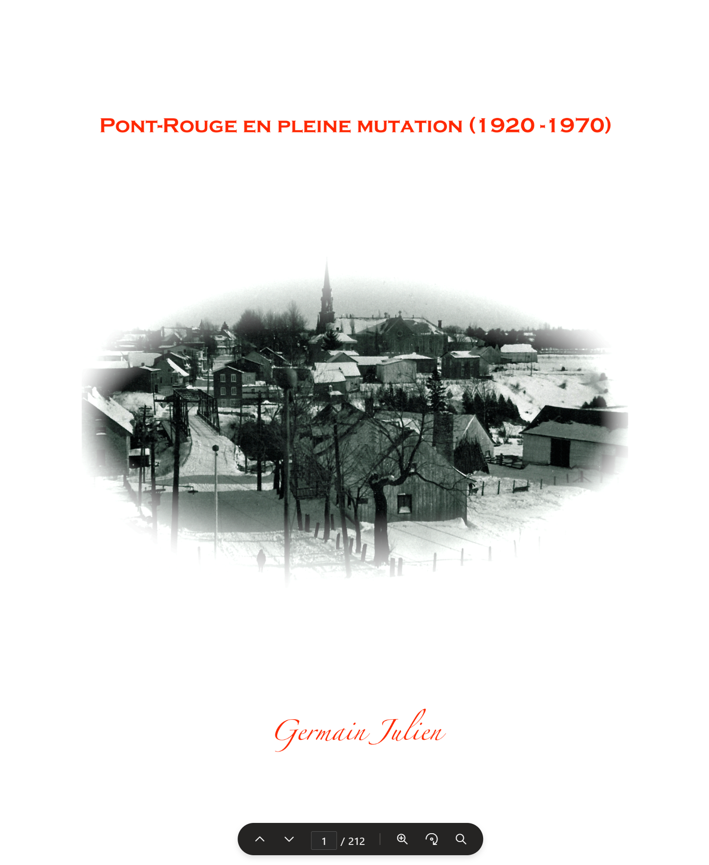 Société d'histoire de Pont-Rouge