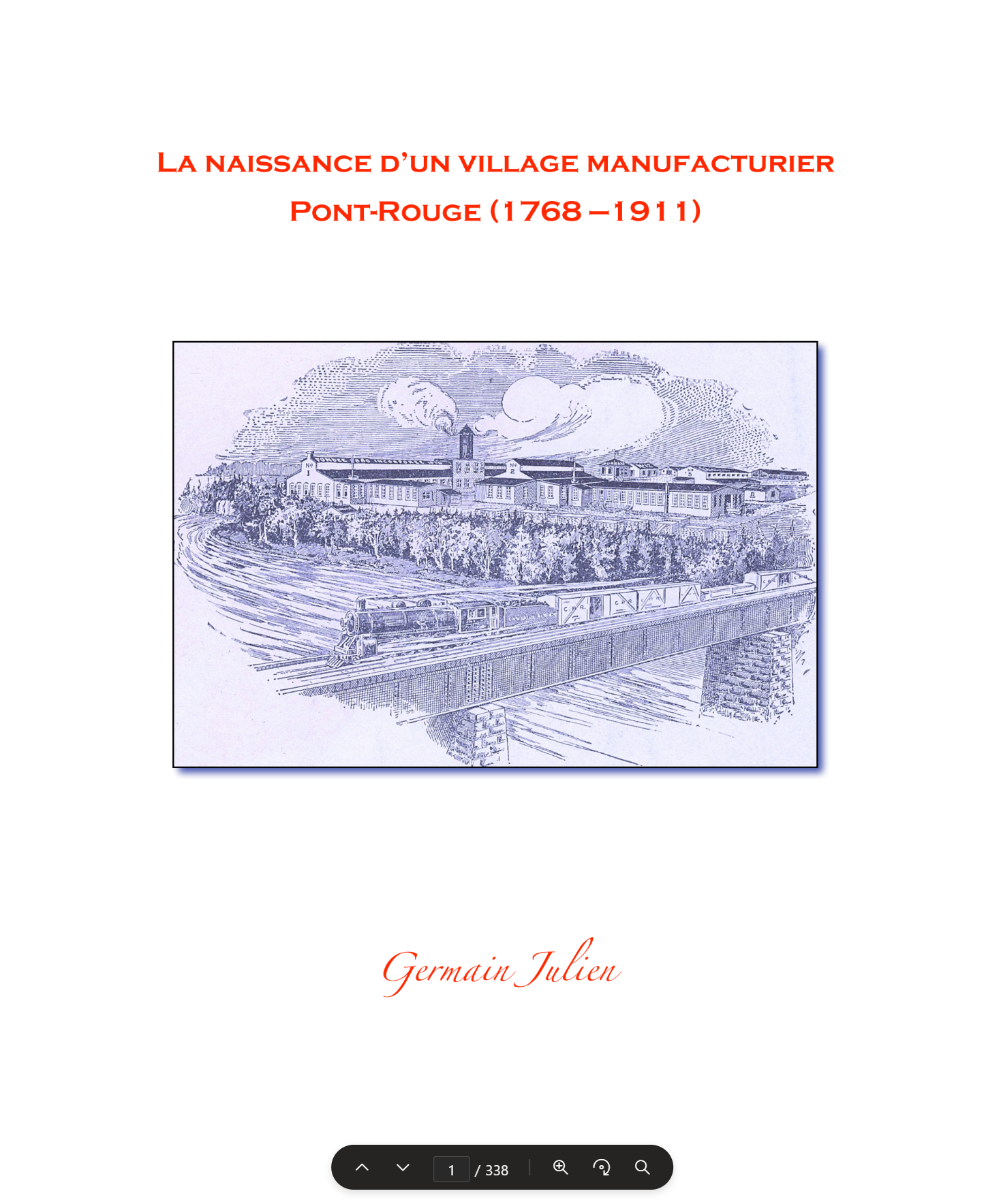 Société d'histoire de Pont-Rouge